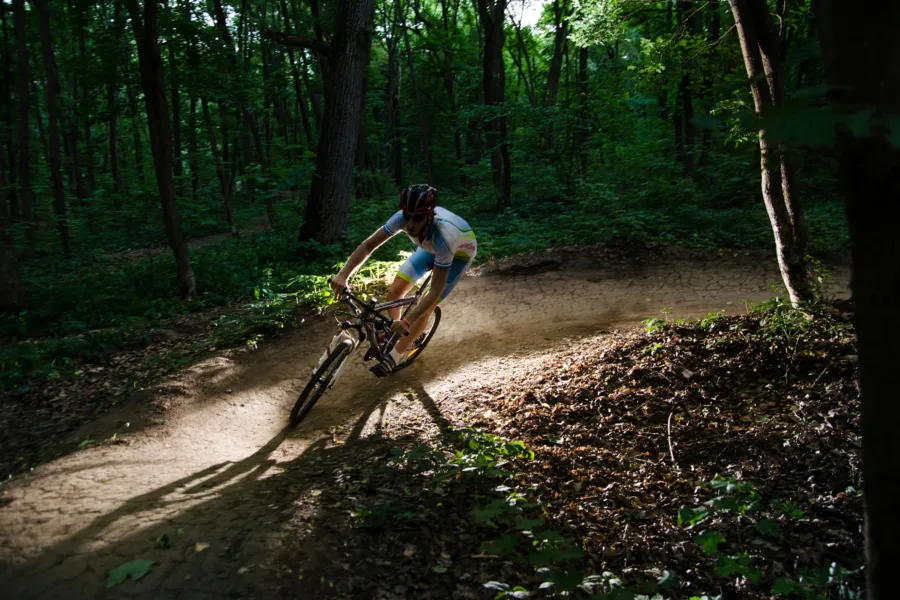 Wielrenner Bos