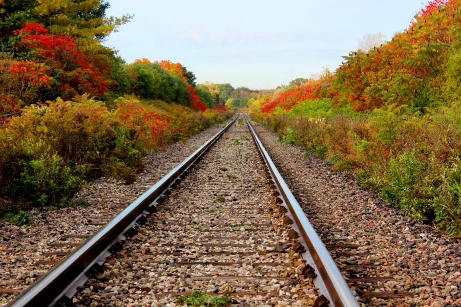 Spoor zonder draisine