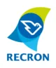 Recron logo verticaal met wit vlak online